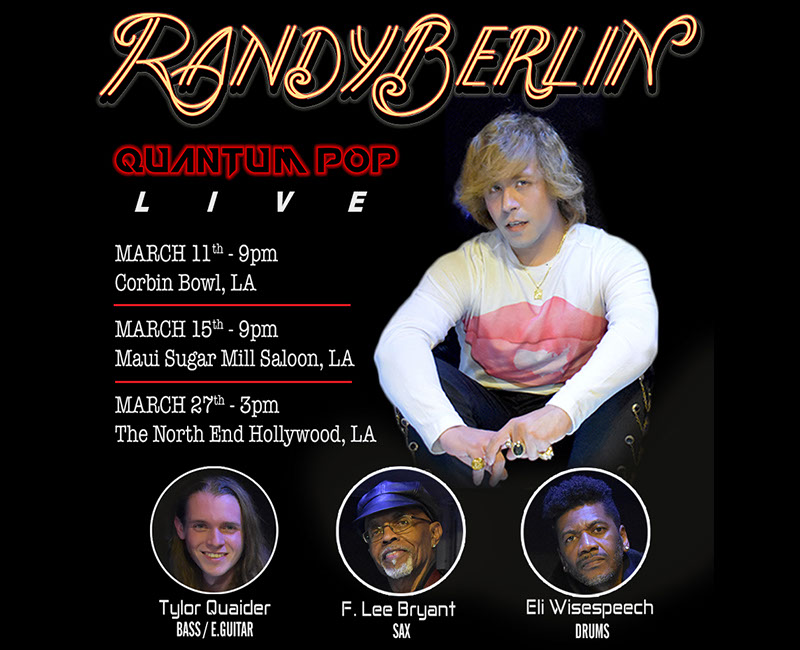 randy berlin live poster